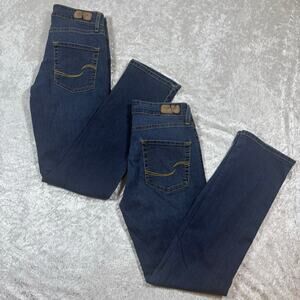Levi Strauss Sz6 Modern Straight Womens 2 Pack 28x32